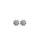 ORECCHINI FIOCCO DI NEVE IN ARG. E MOISSANITE 0,027KT MOD. 79317 [48e06421]