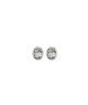 ORECCHINI IN ARGENTO OVALE CON PAVE'MOISSANITE 3,0 KT. MOD. 79320 [b3151844]