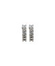 ORECCHINI IN ARGENTO E MOISSANITE TAGLIO BAGUETTE 3,6KT MOD. 79332 [0ad6c49b]