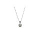 COLLANA IN ARGENTO E MOISSANITE PENDENTE TONDO 0,3 KT MOD. 79374 [1d71e2e3]