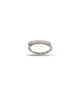 ANELLO VERETTA 2 FILI IN ARG. E MOISSANITE 0,29 KT MOD. 79400 [46b0bf64]
