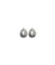 ORECCHINI GOCCIA CON PAVE' IN ARG. E MOISSANITE  1,27KT MOD. 79506 [e19a3f4e]