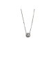 COLLANA PUNTO LUCE CIPOLLINO IN ARGENTO E MOISSANITE 0,80KT MOD. 79765 [aec4a31e]