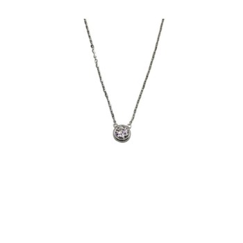 CL.PUNTO LUCE CIPOLLINO IN ARGENTO E MOISSANITE 0,50KT MOD. 79791 [d310a9fc]