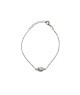 BRACCIALE CENTRALE TONDO IN ARG. E MOISSANITE 0,80 KT MOD. 79795 [cfa2cbfb]