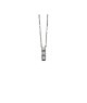 COLLANA TRILOGY IN ARGENTO E MOISSANITE 0,30KT MOD. 79878 [a808bb70]