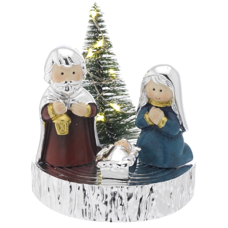 PRESEPE SU TRONCO, MOD. 8590-02 AR [81891cd2]