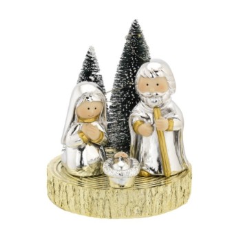 PRESEPE SU TRONCO, MOD. 8590-03 OR [da1214a2]