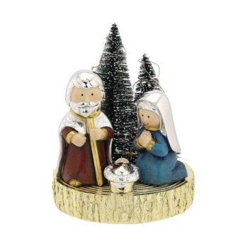 PRESEPE SU TRONCO, MOD. 8590-04 OR [ce39f759]