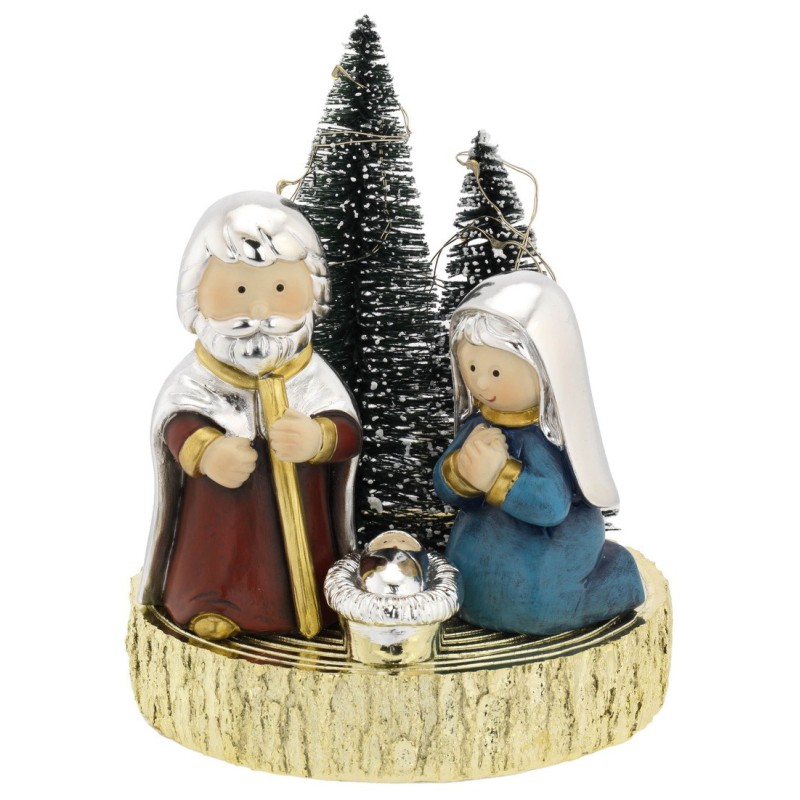 PRESEPE SU TRONCO, MOD. 8590-04 OR [ce39f759]