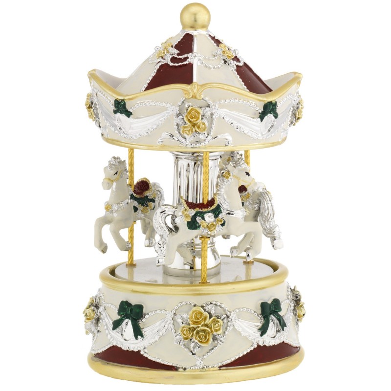 GIOSTRA NATALIZIA RESINA ARGENTATA, MOD. 8602-05 [87b4c310]