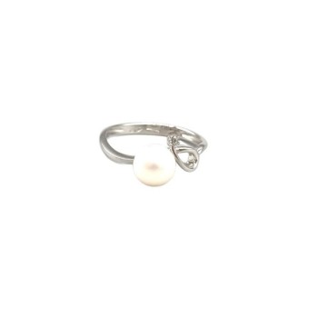 anello oro con perla e zirconi mod.am3-76 [1680e789]