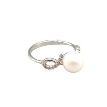anello oro con perla e zirconi mod.am3-89 [2ba46c5c]