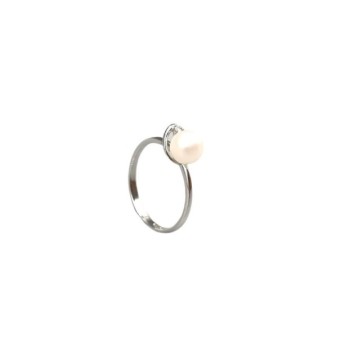 anello oro con perla e zirconi mod.am59-66. [6beaf37e]