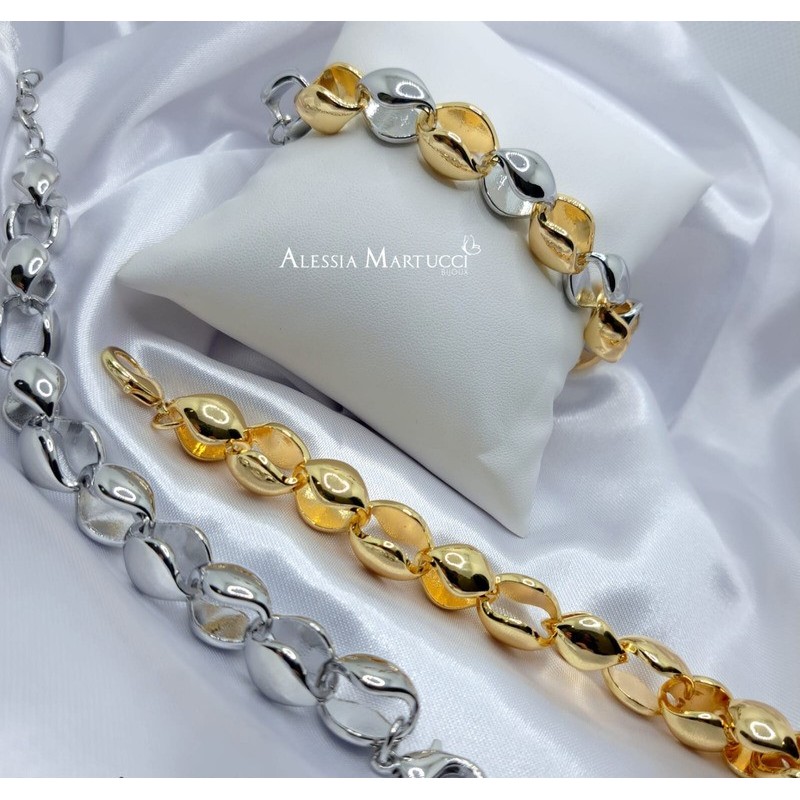 BR. IN BRONZO CON ELEMENTI GOCCIA MOD. AMBR001 [2a707560]