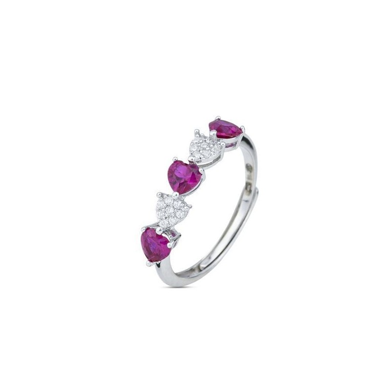 Anello argento e zirconi mod. AN503R [1944bd9f]