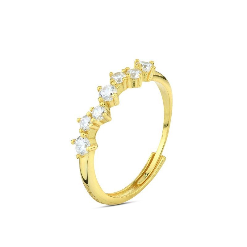 ANELLO IN ARGENTO E ZIRC. MOD. AN535D [30ab1c9d]