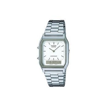 OROLOGIO CASIO UNISEX ACCIAIO ANALOGICO E DIGITALE MOD. AQ-230A-7DMQ [20444924]