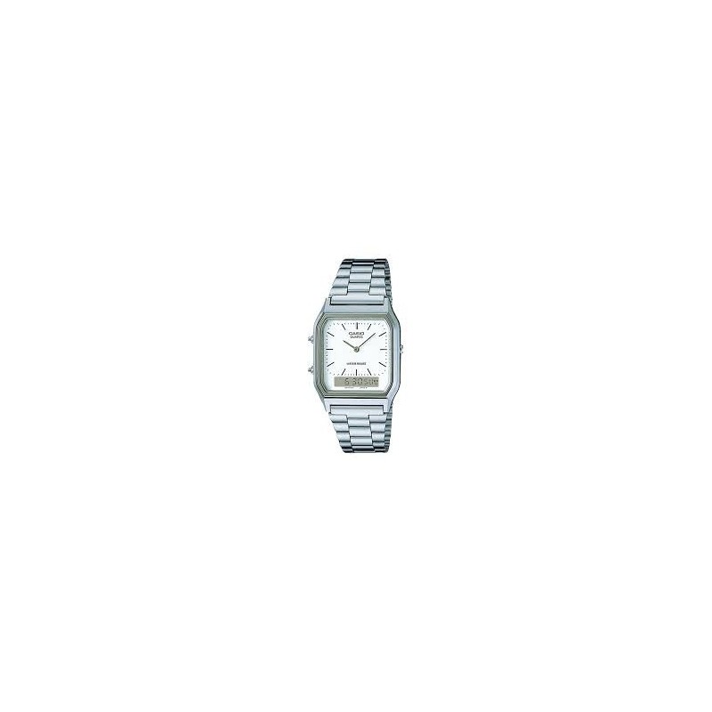 OROLOGIO CASIO UNISEX ACCIAIO ANALOGICO E DIGITALE MOD. AQ-230A-7DMQ [20444924]