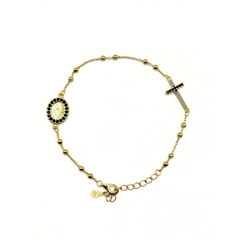 BR. ROSARIO IN ARG. E ZIRCONI MOD. B0207 [7e0a8bf8]