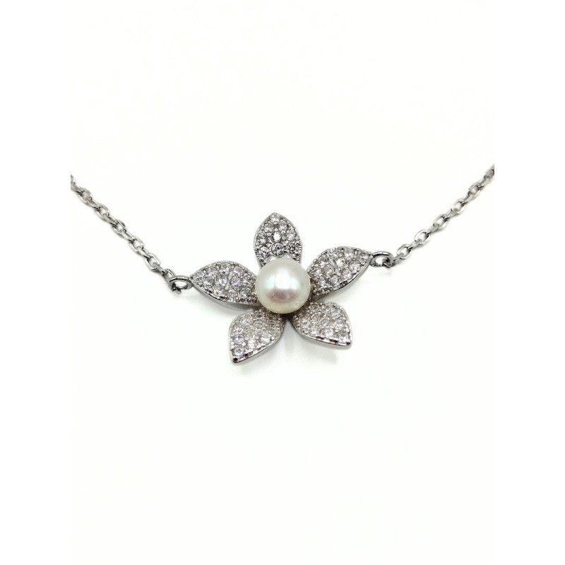 BR. FIORE C/PERLA IN ARG. E ZIRCONI MOD. B0610 [acfecf8b]