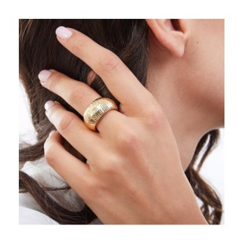 ANELLO IN BRONZO DORATO MOD. 1912 [2f0765fe]