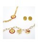 BRACCIALE METALLO 3 CHARMS RUOTA TRINACRIA MOD. BC153G [9fae8765]