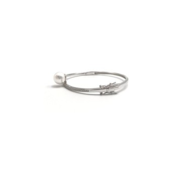 Bracciale rigido con Perla Mod.BR1140 [2e185f09]
