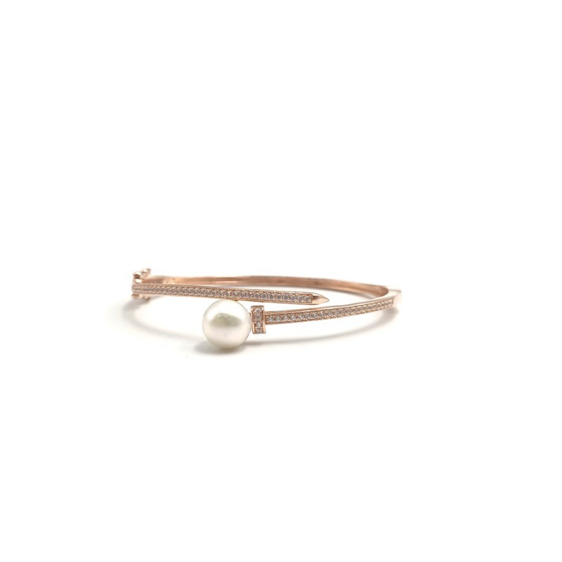 Bracciale rigido con Perla Mod.BR1140 [52c80e04]