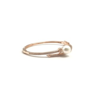 Bracciale rigido con Perla Mod.BR1140 [8bee4d09]
