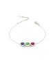 Bracciale argento cristalli e zirconi mod. BR601M [9904a5cd]