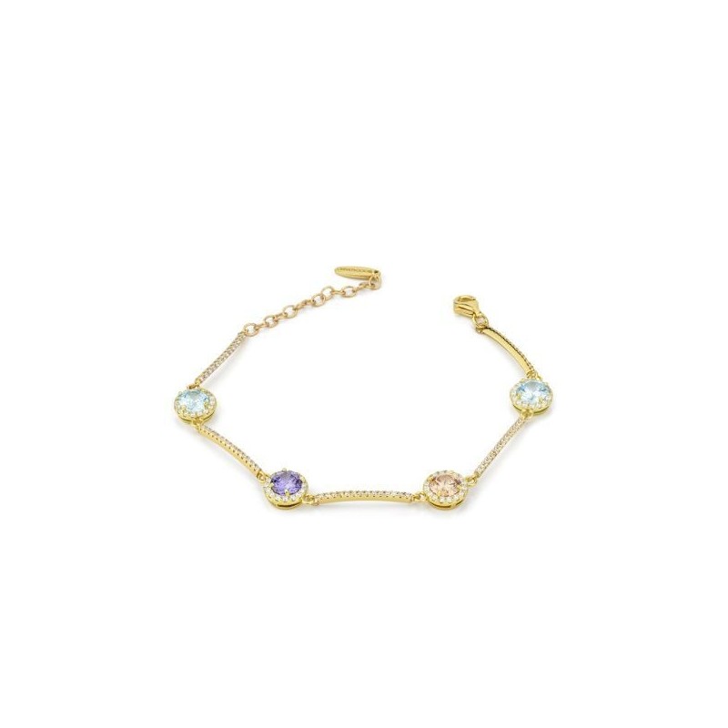 Bracciale argento cristalli e zirconi mod. BR604DM [82b0f5d6]