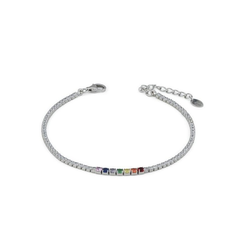 Bracciale argento e zirconi mod. BR613 [6702736f]