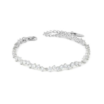 BRACCIALE IN ARGENTO E ZIRC. MOD. BR629 [3f8d7002]
