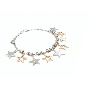 Bracciale stella in acc. art. brd00204a [8c350cae]