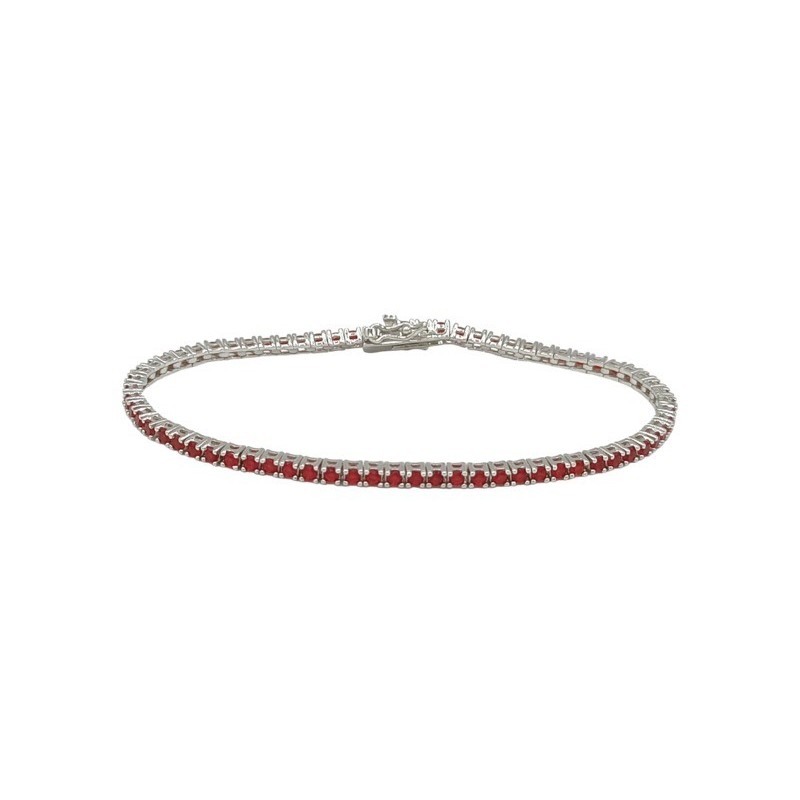 Bracciale Tennis in argento Mod. BRTEN.2MM18CO [b3a96f14]