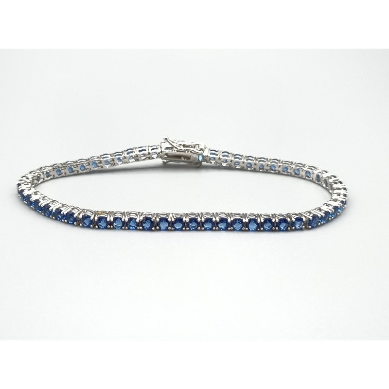 Bracciale Tennis in Argento Mod.BRTEN.3MM18CO [59114cc9]