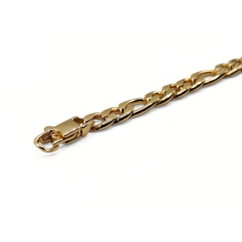 BRACCIALE GRUMETTA IN ACCIAIO DORATO MOD. BRU002282G [707618b9]