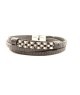 Bracciale uomo in pelle e acciaio Mod. BRU01436 [417d47b8]