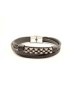 Bracciale uomo in pelle e acciaio Mod. BRU01436 [985b04b5]
