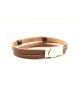 Bracciale uomo in pelle e acciaio Mod. BRU01436 [2fe4793b]