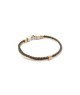 Bracciale uomo in pelle e acciaio Mod. BRU01551 [bc363b9f]