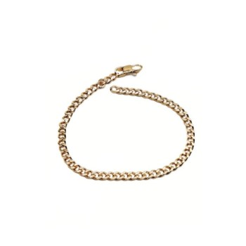 BRACCIALE GRUMETTA ACCIAIO DORATO MOD. BRU02623GN [7d7ebb24]