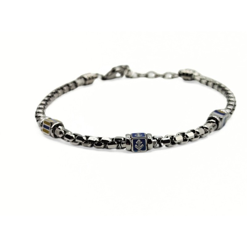 BR ACCIAIO CON DADI SMALTATI MOD. BRU03430 [c27b5447]