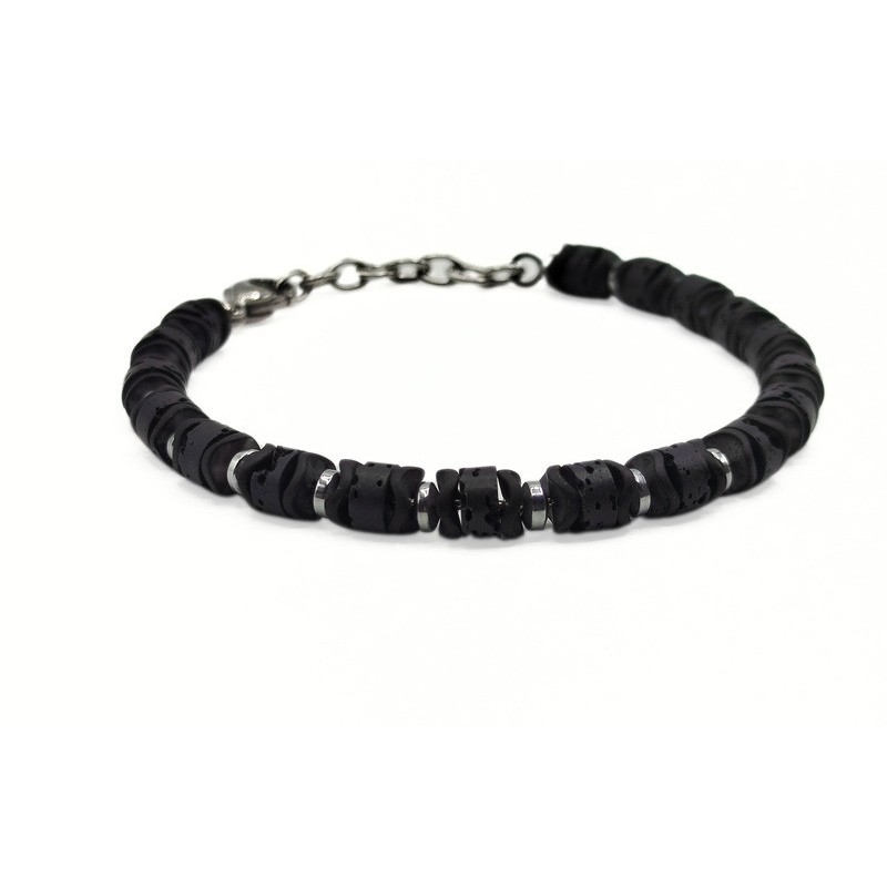 BR. ACCIAIO NERO LAVORATO MOD. BRU03452 [10460a84]