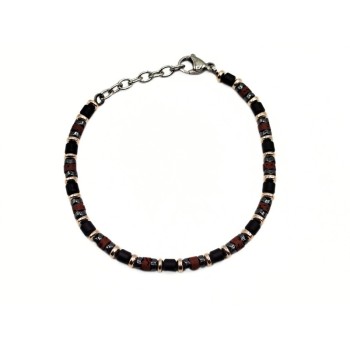 BR. ACCIAIO CON BARILOTTI BICOLOR MOD. BRU03453A [cd5dd5ef]