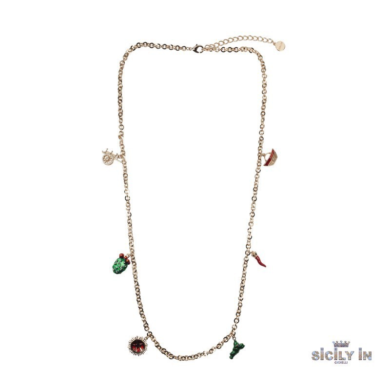 Collana 'Sicily In' mod. CL128R [31fd77d1]
