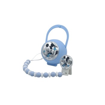 Set spilla e portaciuccio Mickey Mouse Mod. D368/C [bf207417]