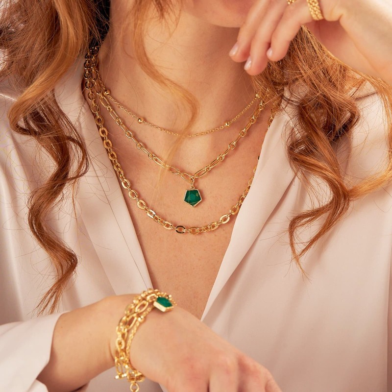 COLLANA IN BRONZO GIALLO MOD. 2201 [4b047870]