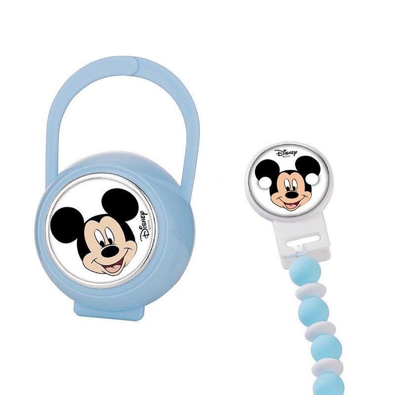 Set spilla + p.ciuccio Mickey Mouse, Mod. D491/C [5c0c6d6f]